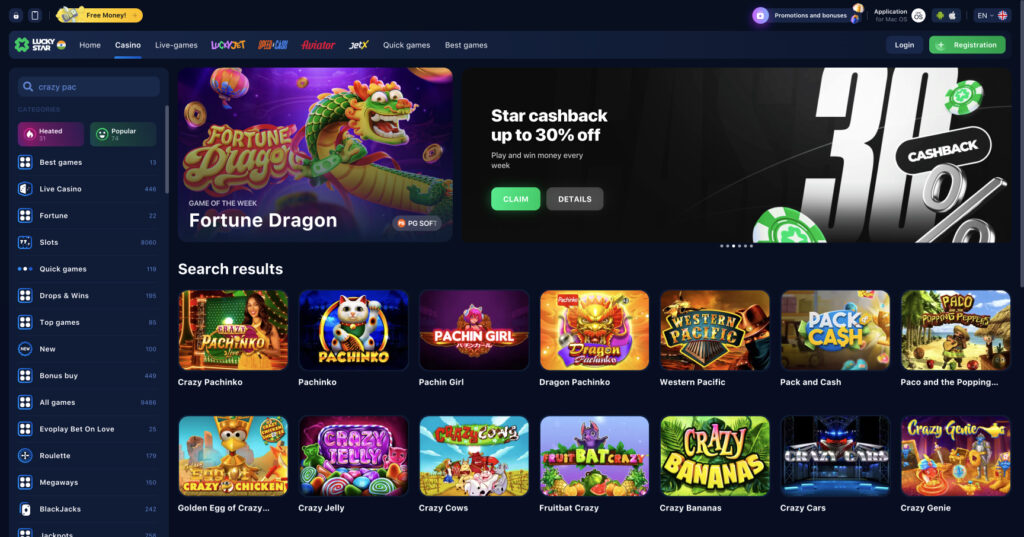 Experience Excitement at LuckyStar Casino